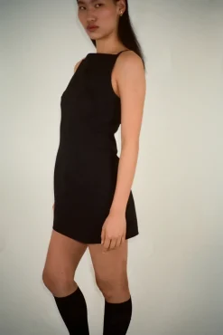 Dresses^Sandy Liang Aberdeen Dress In Black