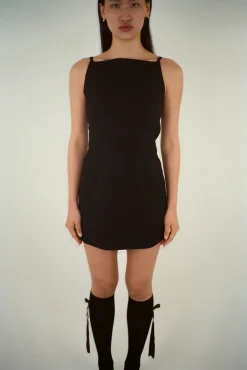 Dresses^Sandy Liang Aberdeen Dress In Black