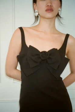 Dresses^Sandy Liang Arden Dress In Black