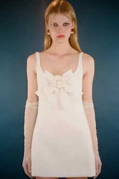 Bridal^Sandy Liang Arden Dress In Cream