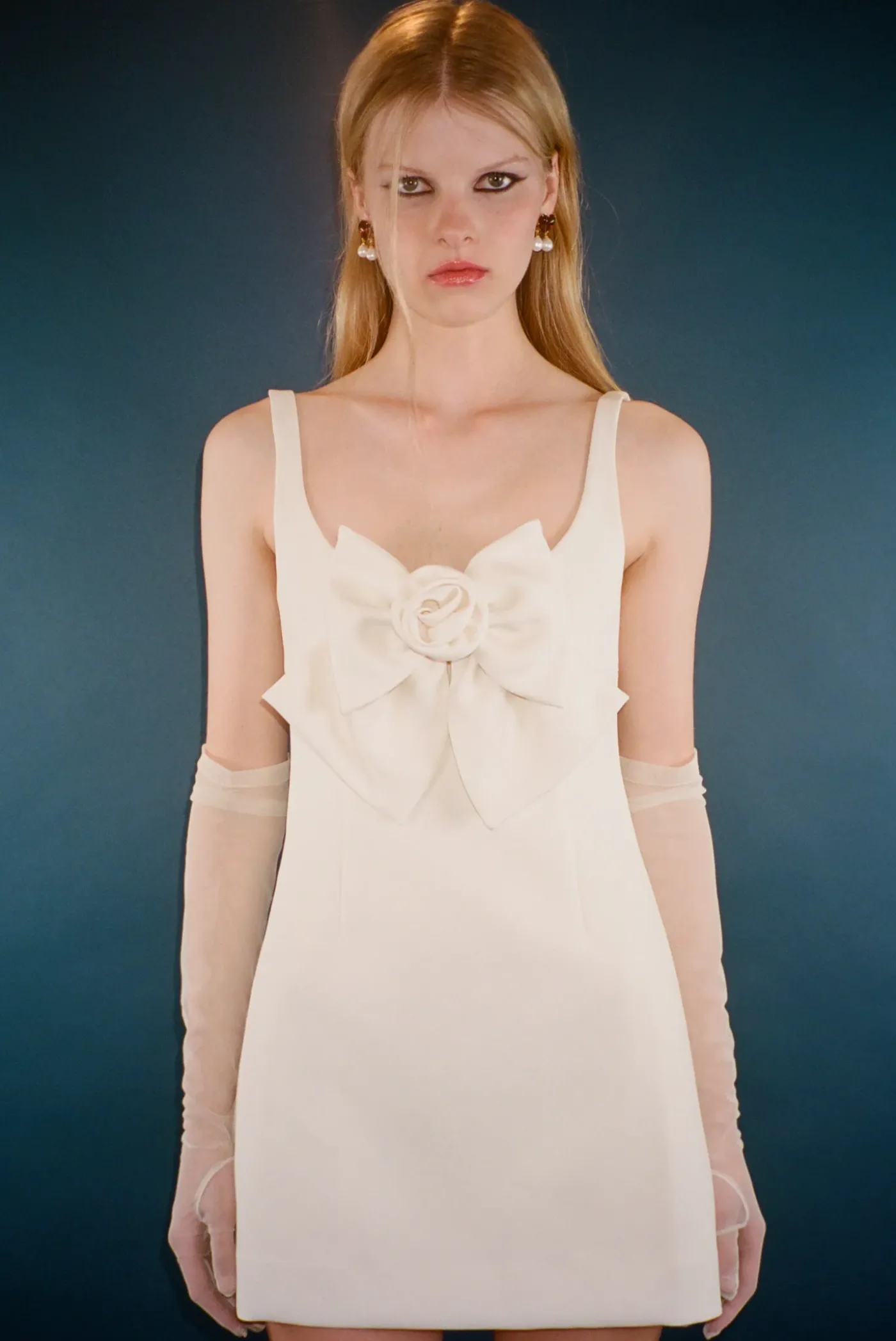 Bridal^Sandy Liang Arden Dress In Cream