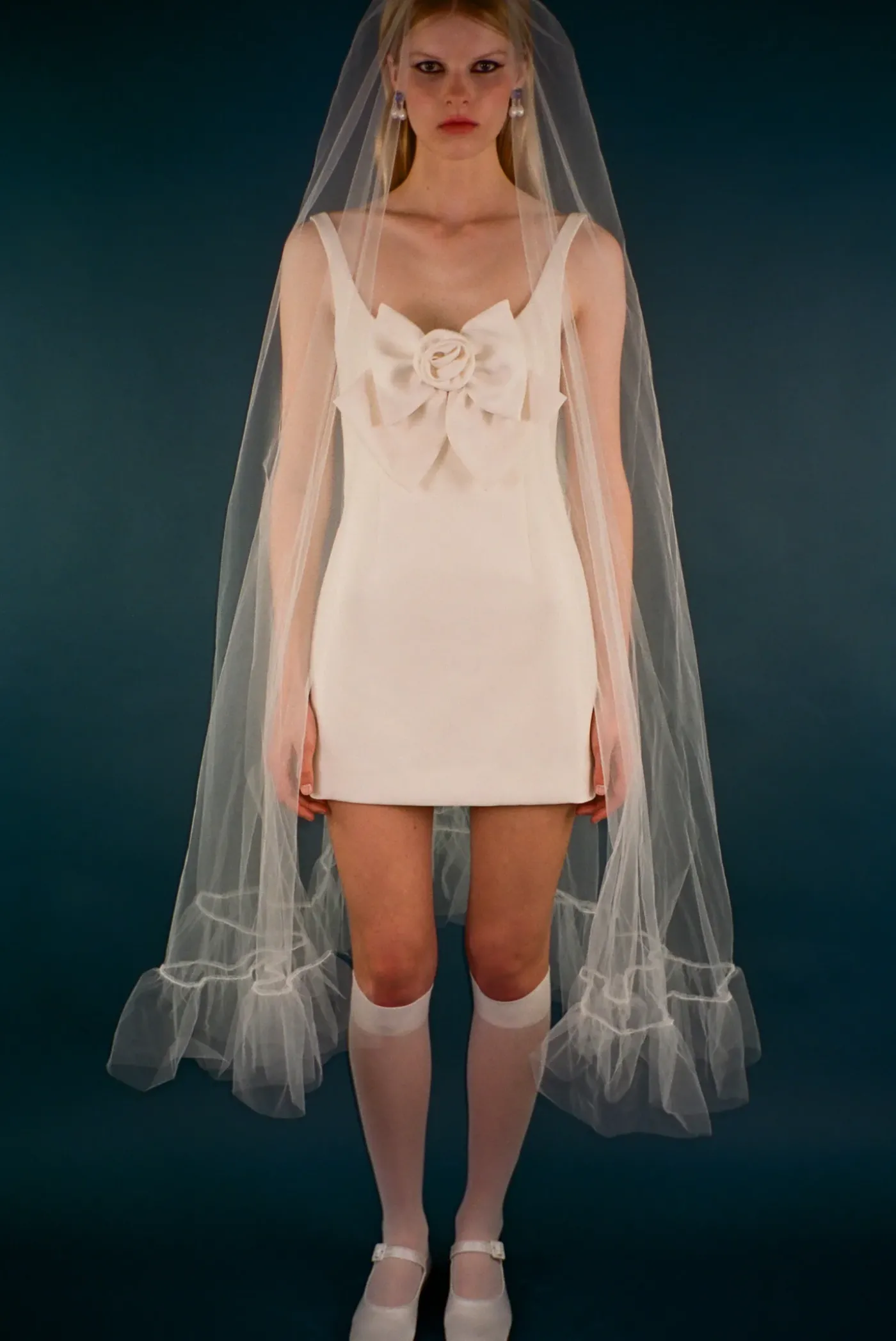 Bridal^Sandy Liang Arden Dress In Cream