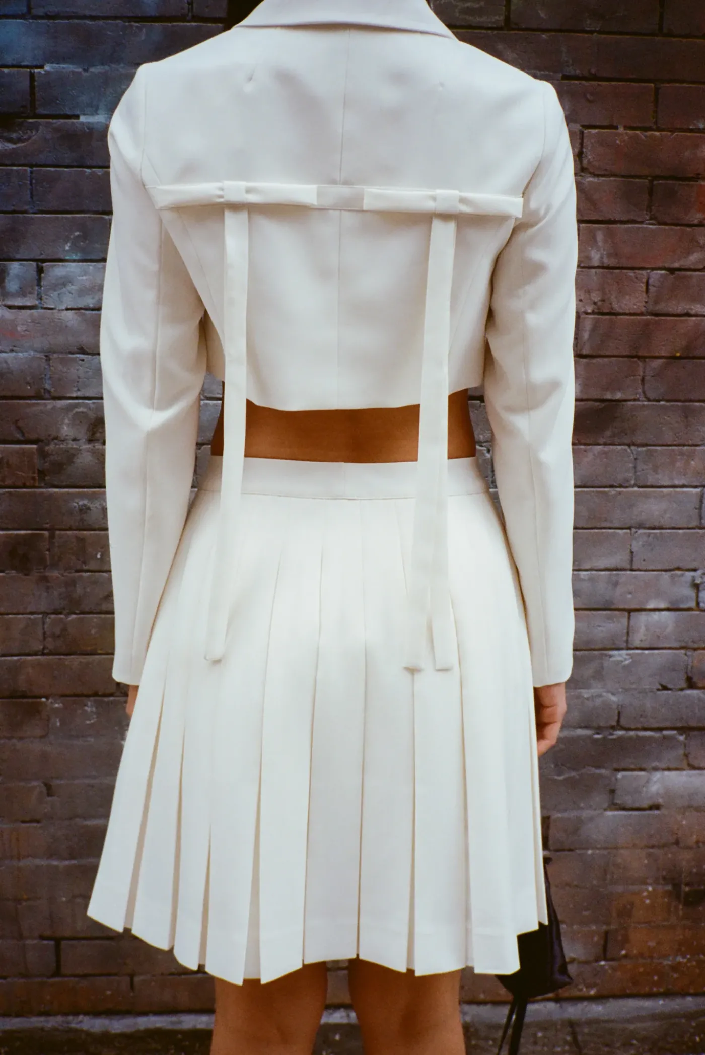 Bridal^Sandy Liang Astra Skort In Bone