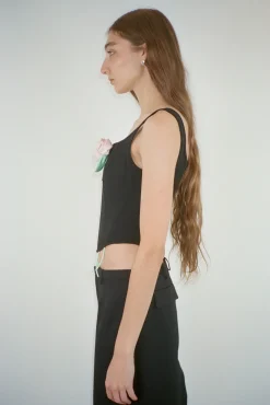Tops^Sandy Liang Barque Corset In Pink