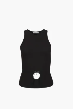 Tops^Sandy Liang Bellisimo Tank In Black