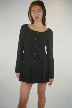 Dresses^Sandy Liang Bibi Dress In Black
