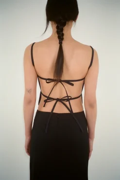 Tops^Sandy Liang Brando Top In Black