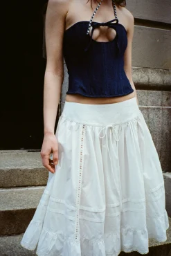 Skirts^Sandy Liang Calico Skirt