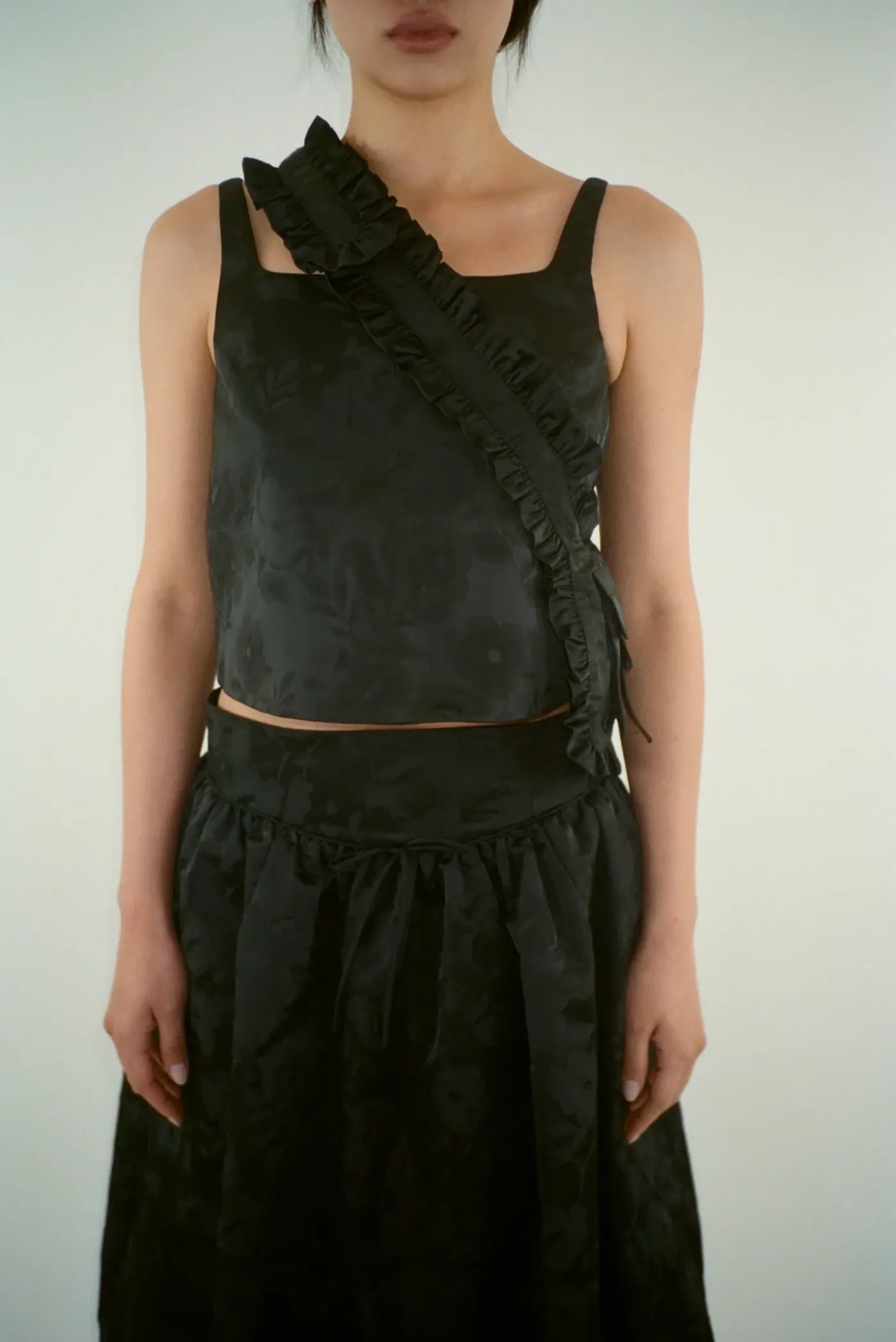 Tops^Sandy Liang Carry Top In Black