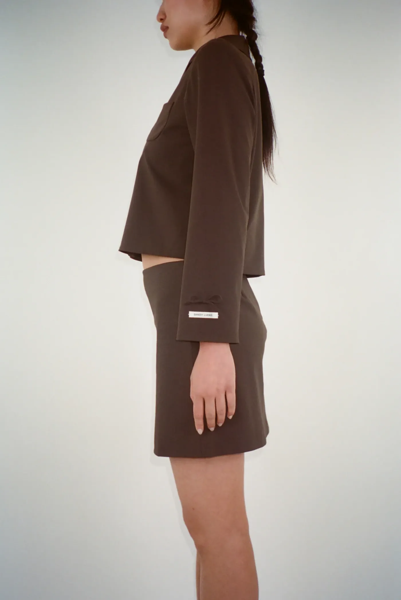 Skirts^Sandy Liang Catbus Skirt In Brown