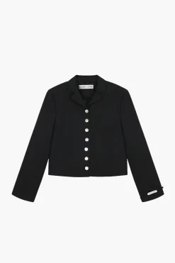 Outerwear^Sandy Liang Charm Jacket In Black