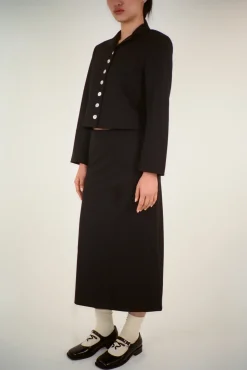 Outerwear^Sandy Liang Charm Jacket In Black