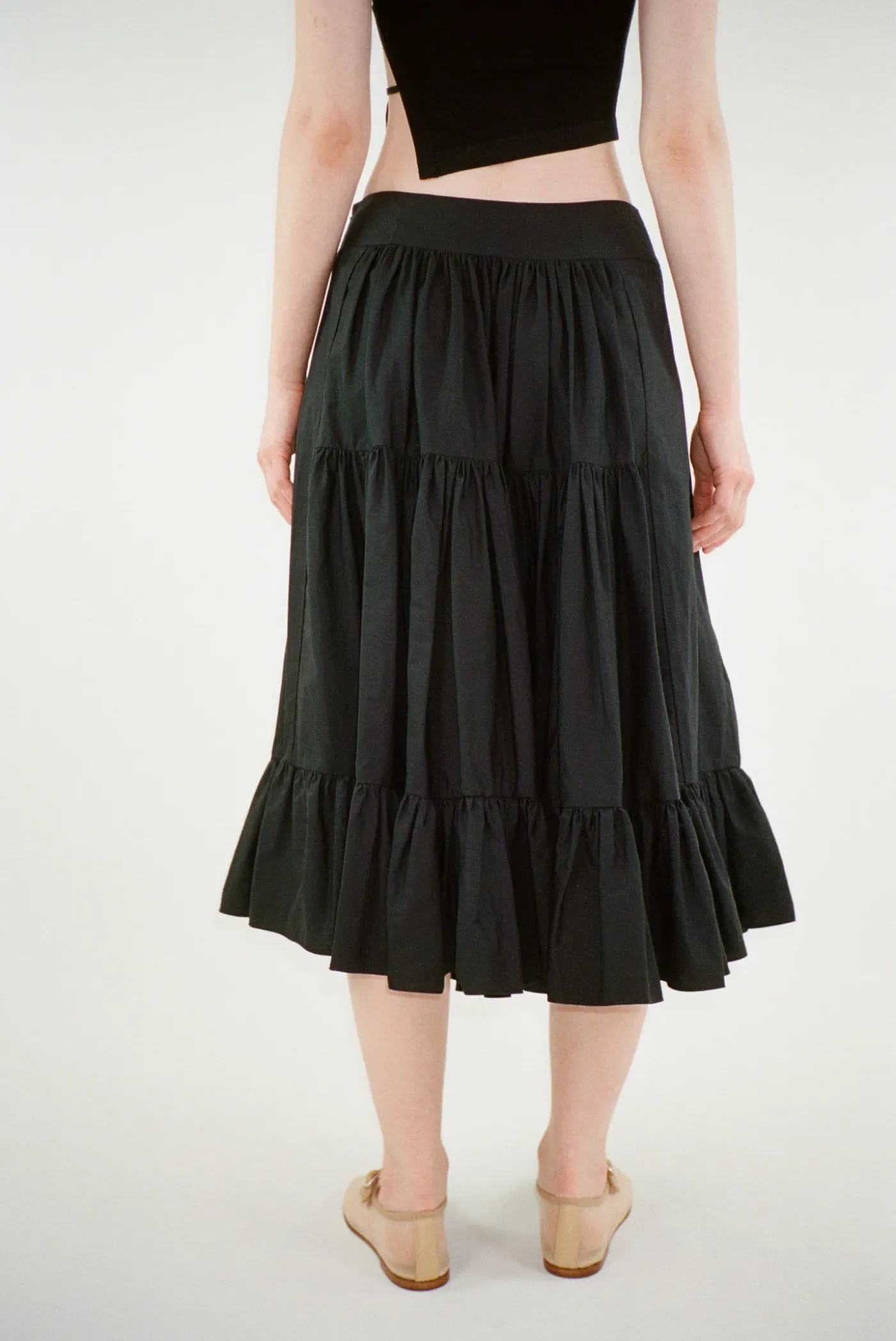 Skirts^Sandy Liang Chetti Skirt In Black