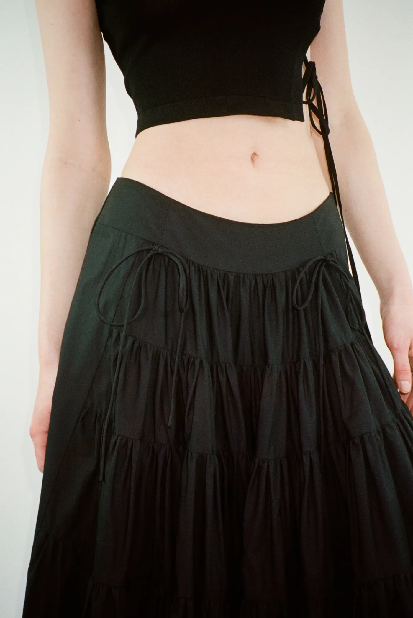 Skirts^Sandy Liang Chetti Skirt In Black