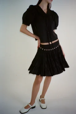 Skirts^Sandy Liang Chumi Skirt In Black