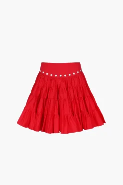 Skirts^Sandy Liang Chumi Skirt In Red