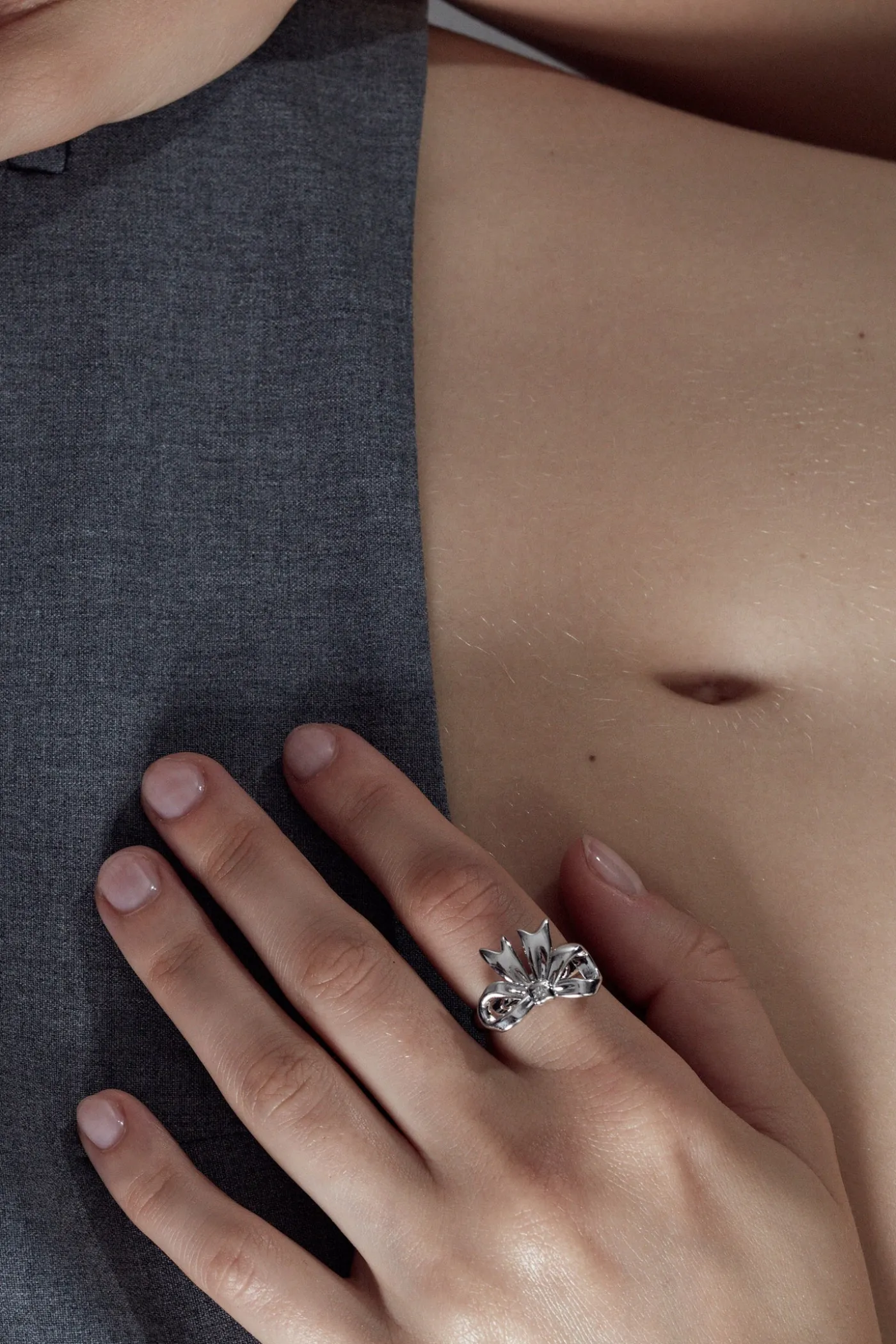 Jewelry^Sandy Liang Cinta Ring In Sterling Silver