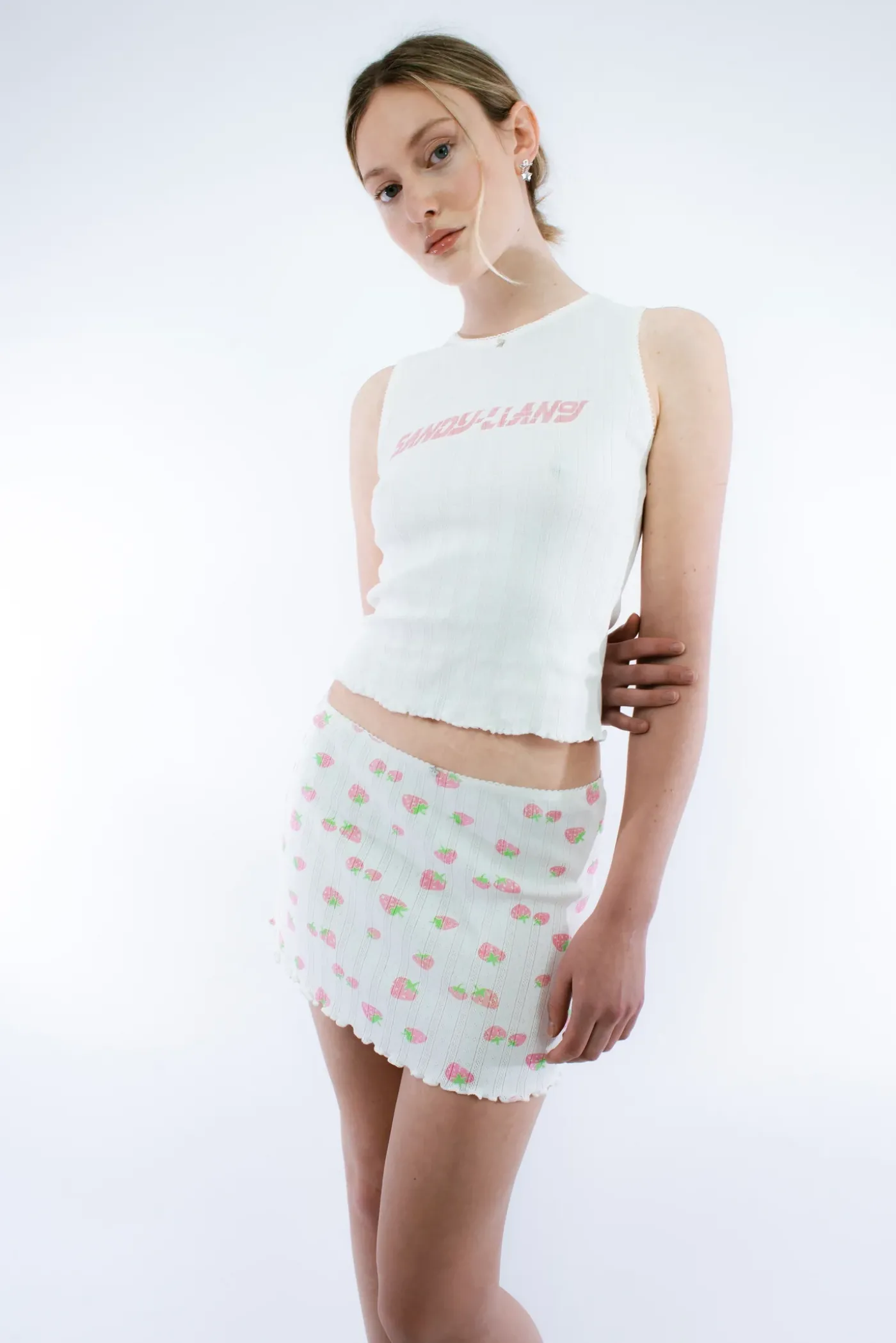 Tops^Sandy Liang Clipper Tank