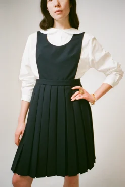 Dresses^Sandy Liang Co Pilot Pinafore Dress