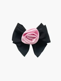 Hair^Sandy Liang Corsage Hair Bow In Pink