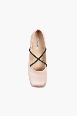 Shoes^Sandy Liang Criss Cross Pointe In Ballet Satin