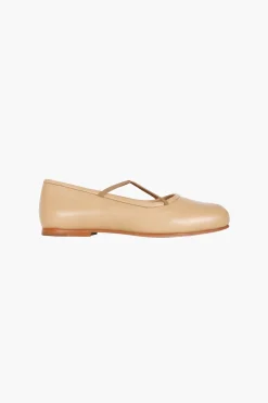Shoes^Sandy Liang Criss Cross Pointe In Beige Nappa