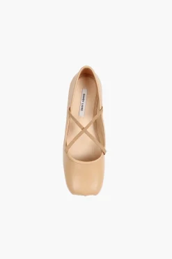 Shoes^Sandy Liang Criss Cross Pointe In Beige Nappa