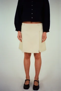 Skirts^Sandy Liang Dart Skirt In Butter