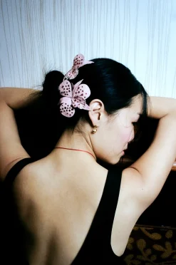 Hair^Sandy Liang Dendrobium Clip In Pink