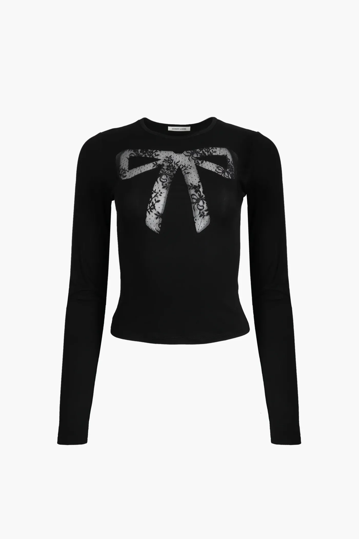 Tops^Sandy Liang Doting Top In Black