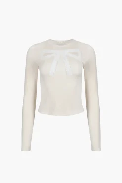 Tops^Sandy Liang Doting Top In Bone
