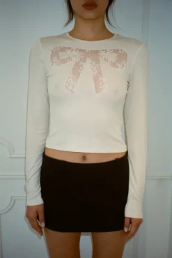 Tops^Sandy Liang Doting Top In Bone
