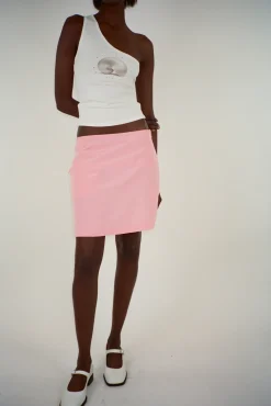 Skirts^Sandy Liang Freda Skirt In Pink