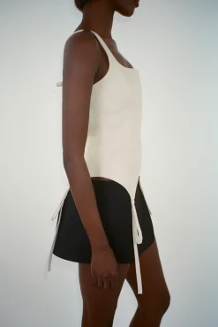 Uniform^Sandy Liang Goto Skort In Black
