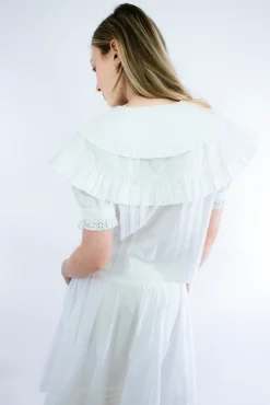 Tops^Sandy Liang Guagua Top In White