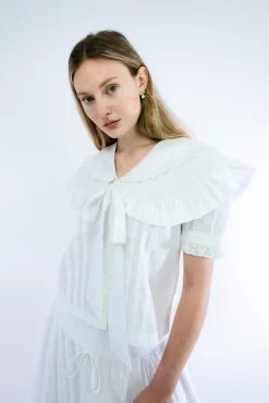Tops^Sandy Liang Guagua Top In White