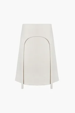 Skirts^Sandy Liang Halper Skirt In Bone