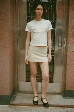 Skirts^Sandy Liang Holly Skirt In Butter