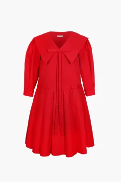 Dresses^Sandy Liang Kismet Dress In Red