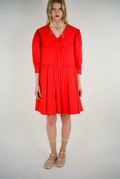 Dresses^Sandy Liang Kismet Dress In Red