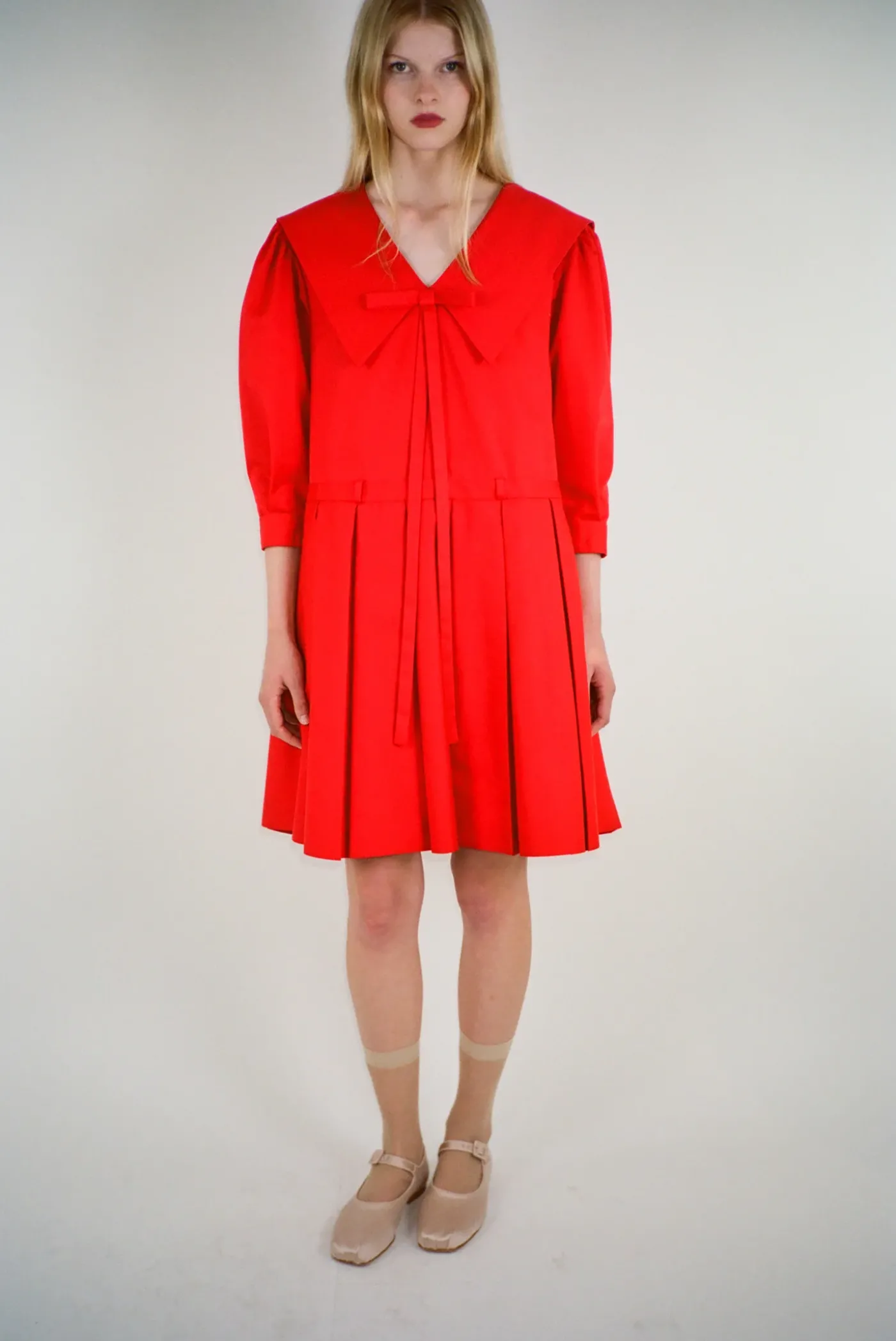 Dresses^Sandy Liang Kismet Dress In Red