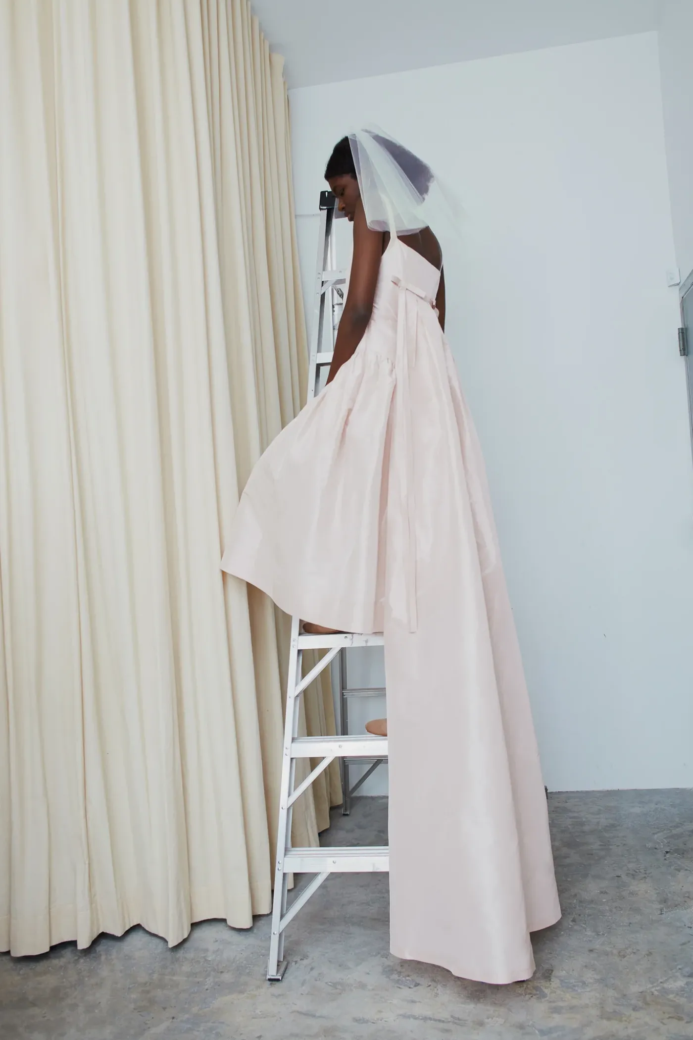 Bridal^Sandy Liang Kourtney Veil In White