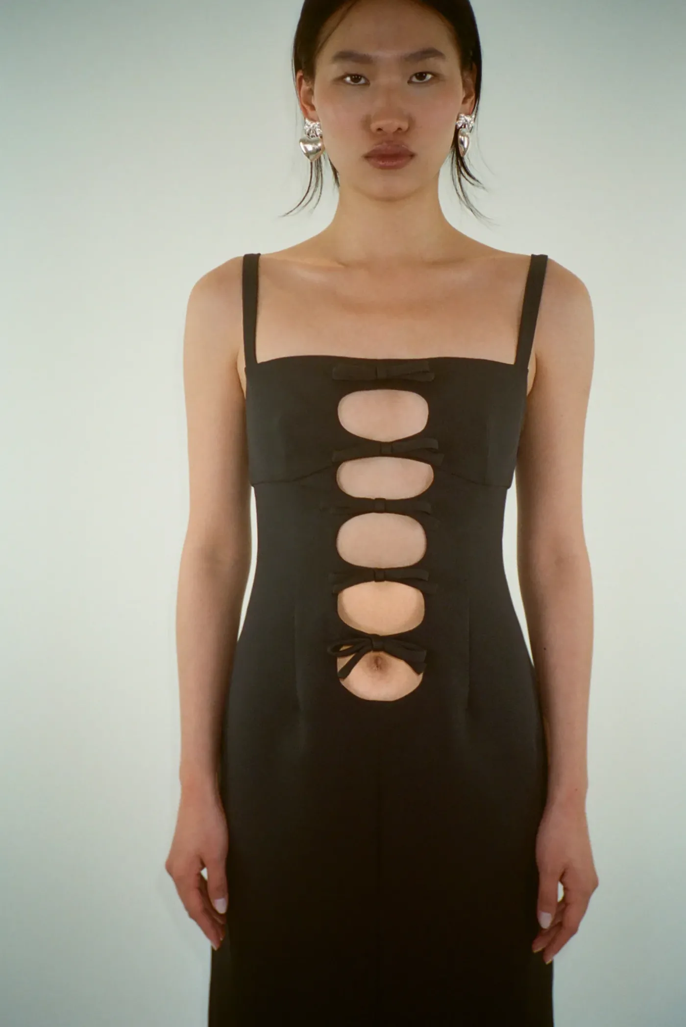 Dresses^Sandy Liang Leonie Dress In Black