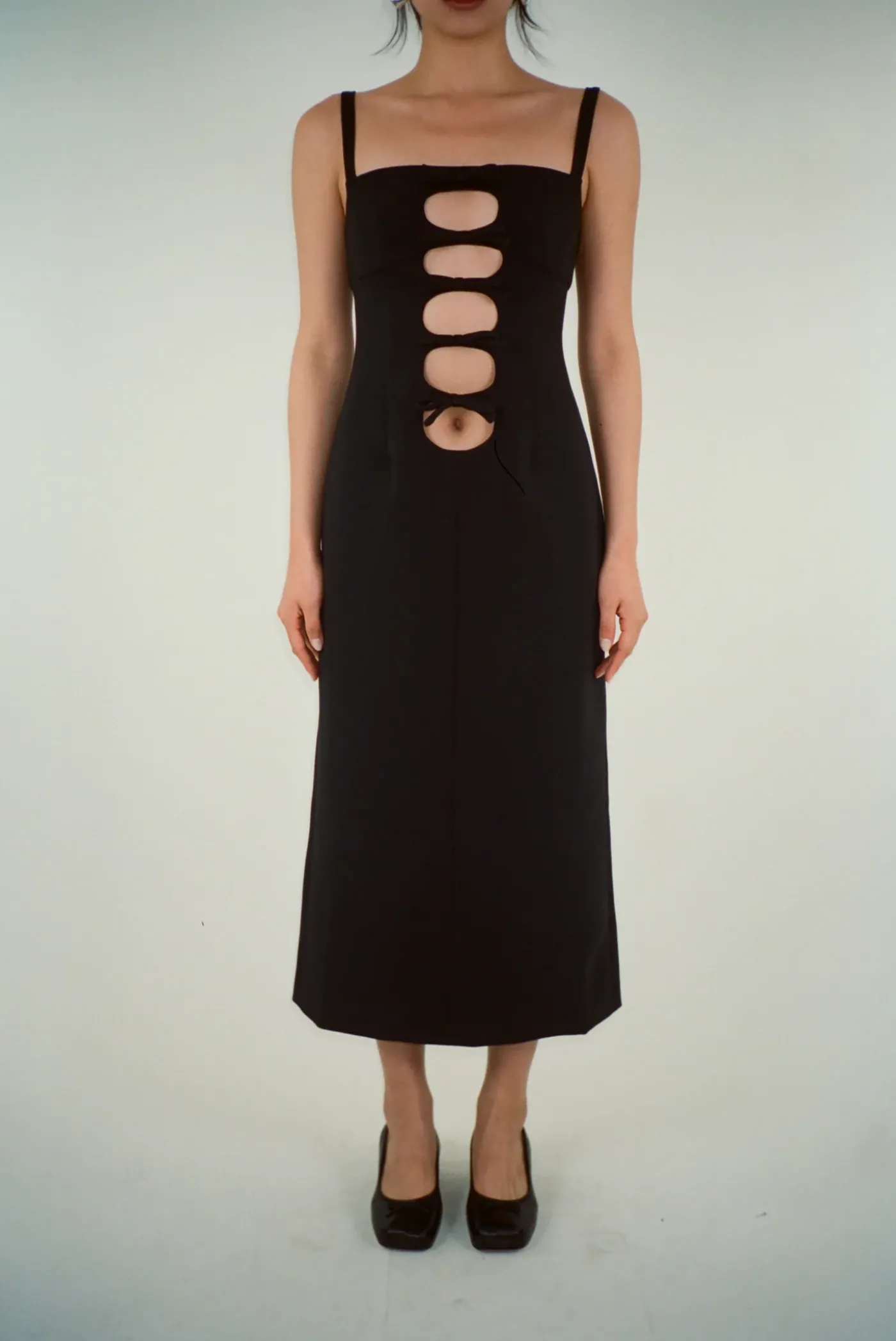 Dresses^Sandy Liang Leonie Dress In Black