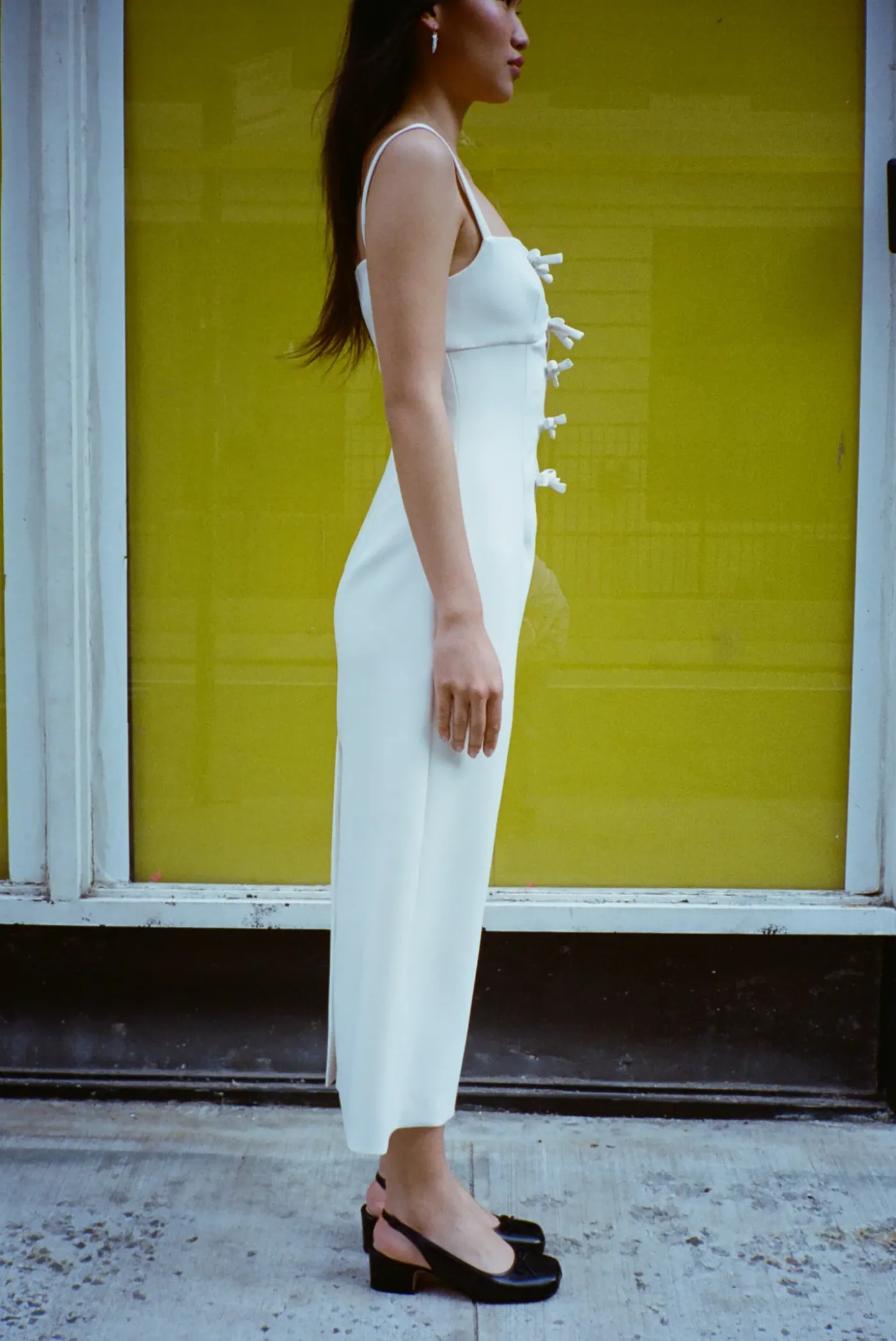 Dresses^Sandy Liang Leonie Dress In Bone