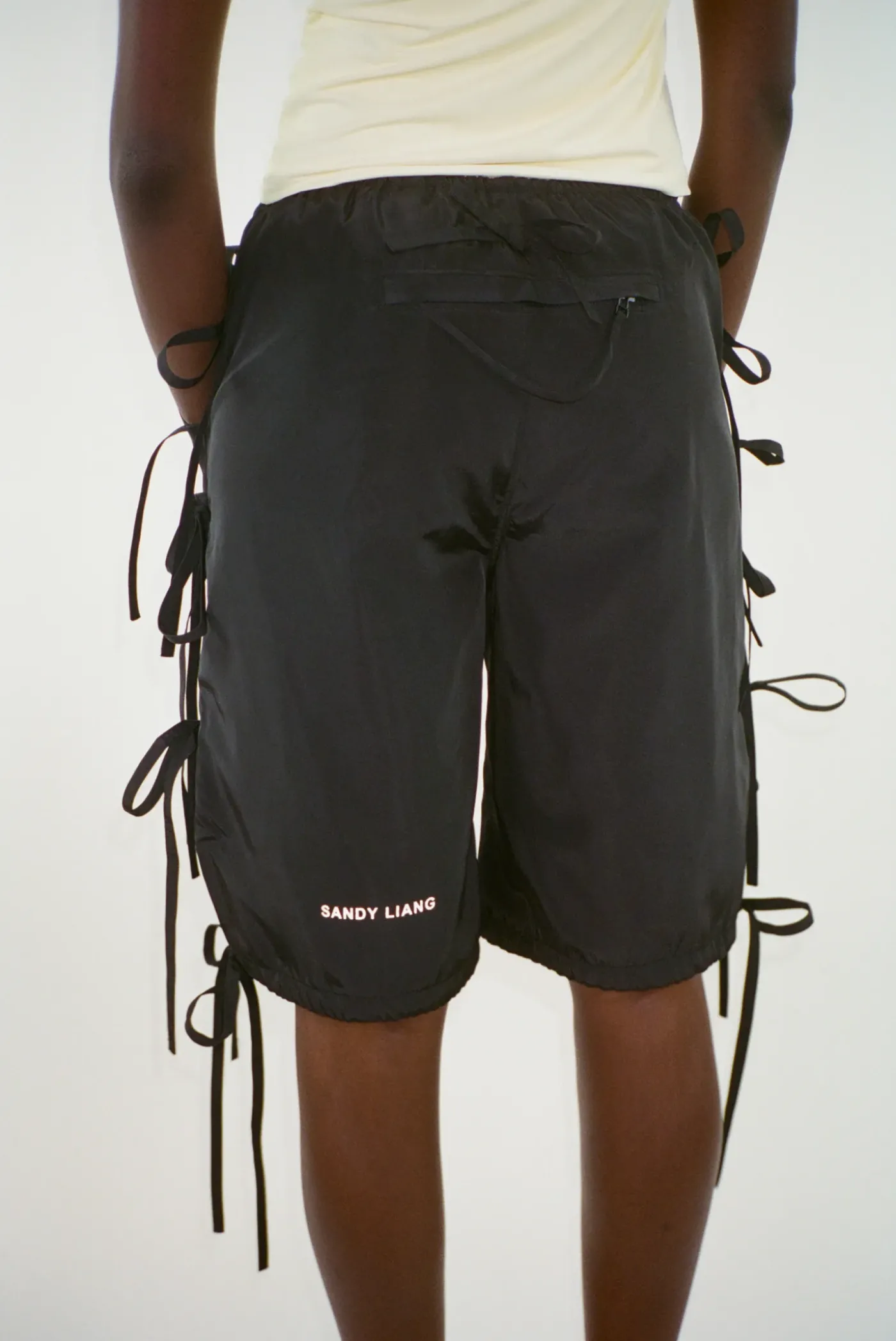 Pants^Sandy Liang Mason Short In Black