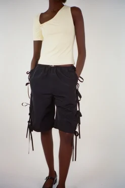 Pants^Sandy Liang Mason Short In Black