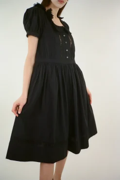 Dresses^Sandy Liang Middy Dress In Black