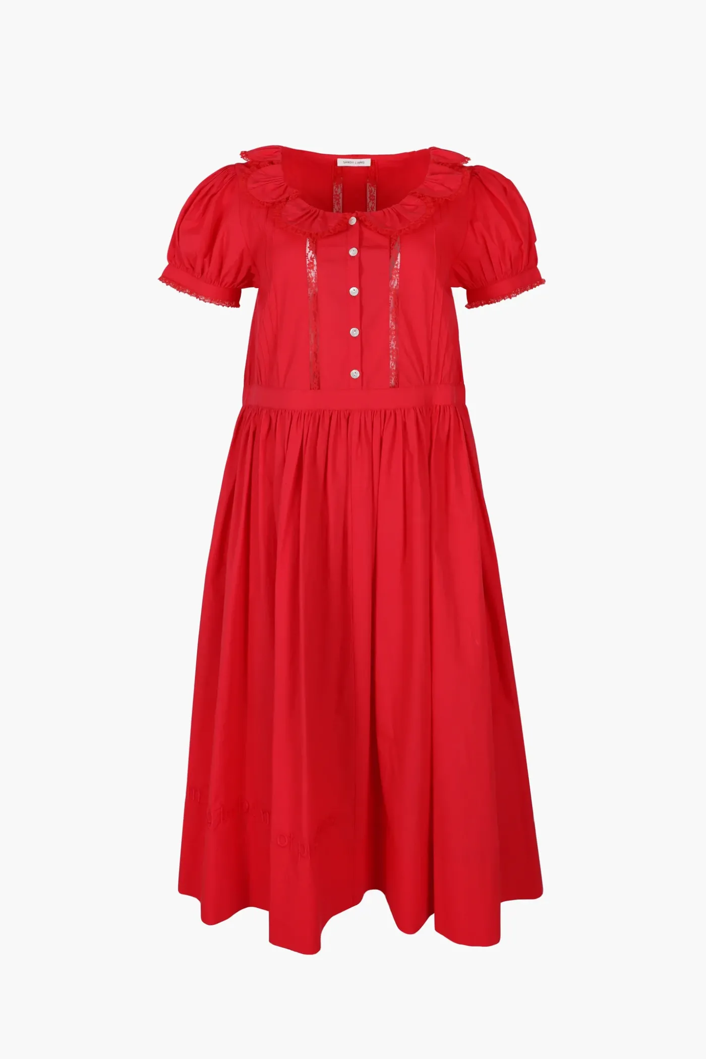 Dresses^Sandy Liang Middy Dress In Red