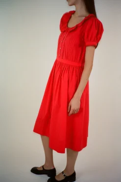 Dresses^Sandy Liang Middy Dress In Red
